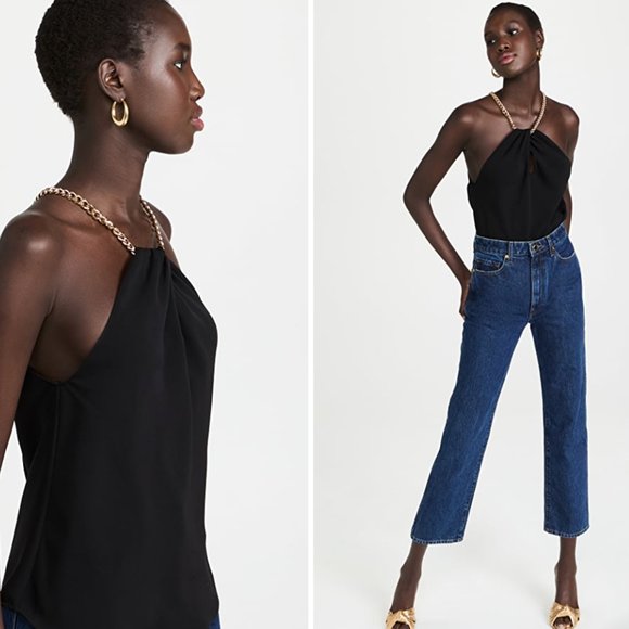 Amanda Uprichard Wanda Chain Top - Size S - New - Picture 2 of 6